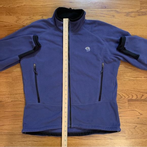 Mountain Hardwear Polartec Mens Jacket Fleece Winter Pockets Hike Outdoors Sz L - Picture 5 of 12